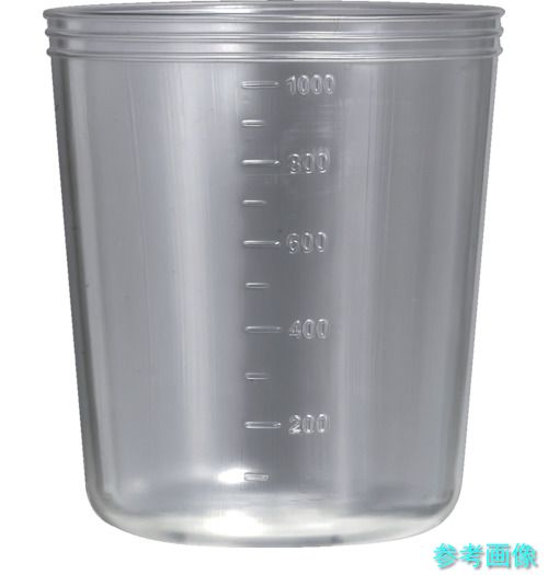 《人間宅送りとどける不可》 TRUSCO DC-1000L ディスポカップ PP製 1L 1箱(200個) 【1CS(200個)】