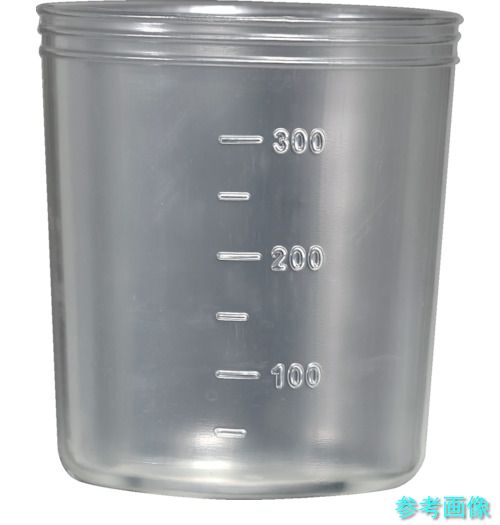 TRUSCO DC-300L ディスポカップ PP製 300mL 1箱(500個) 【1CS(500個)】
