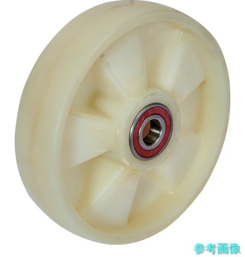 TRUSCO THP30511611-HA20050 THP30511、612用ステアリングホイールアッセンブリーφ200×50 ベアリング入り口・入口ナイロンキャスター