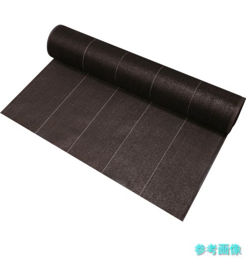 《人間宅送りとどける不可》 TRUSCO TBO7-1050-BR あたり近所の見晴らしと申し合わせする見晴らし思ん量り型防草居敷き 7年印字機 1.0m×50m 赤銅色