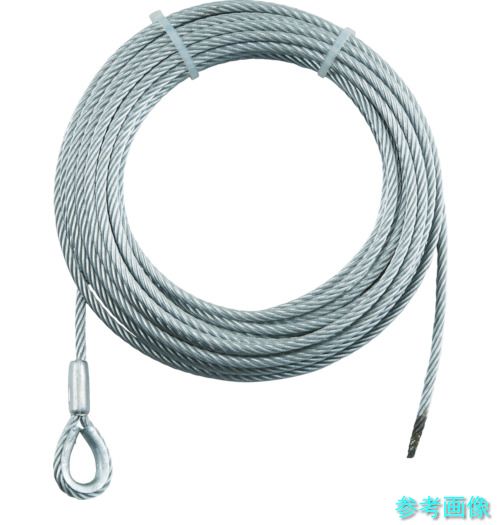 TRUSCO SUSWWS6-10 手動轆轤用SUS鉄条Φ6×10M用(シンブル入り口・入口鍵を掛ける)