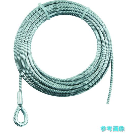 TRUSCO WWS8-20 手動轆轤用鉄条Φ8×20M用(シンブル入り口・入口鍵を掛ける産業)