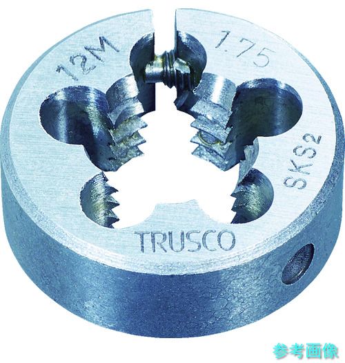 TRUSCO T50D-18X2.5 丸ダイス型 50径 M18×2.5 (SKS)