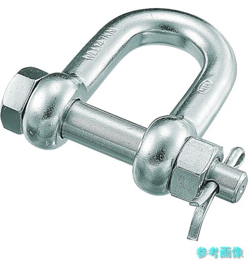 TRUSCO TSBM-19 SBMシャックル ステンレス製 長さ76mm内幅38mm