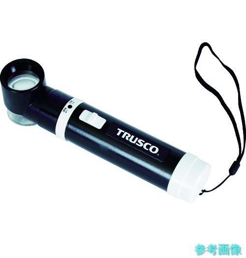 TRUSCO TL-10KLED LED付き添い人規模ルーペ 10倍