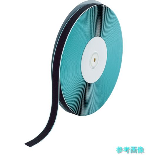 TRUSCO TMBN-2025-BK 神通力磁気テープ[[R下]] 糊付B側 20mm×25m 黒