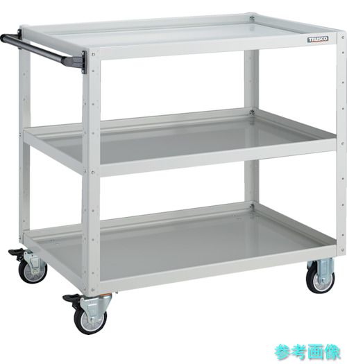 TRUSCO EGW-993U-W 物の具手押し車 鷲手押し車 900X600XH880 ウレタン拷問台 白いこと