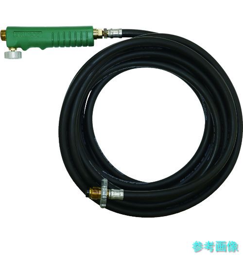 TRUSCO TB-H10MB プロパンバーナー用ホース 10M バルブ付