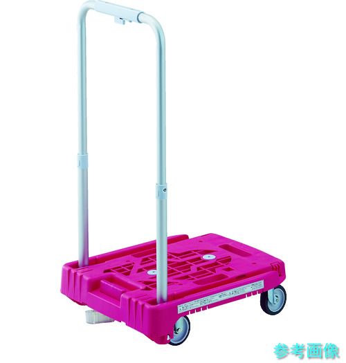 TRUSCO WP-2G-P-JS 脂手押し車 カルティオミニ weego 省音G拷問台 さくら色 S付