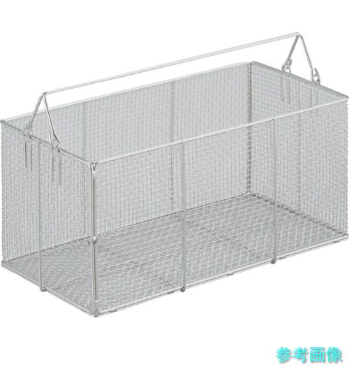 TRUSCO TSK-4020N ステンレス鋼洗い濯ぎカゴ 角型 法的有効性内寸190X390X195