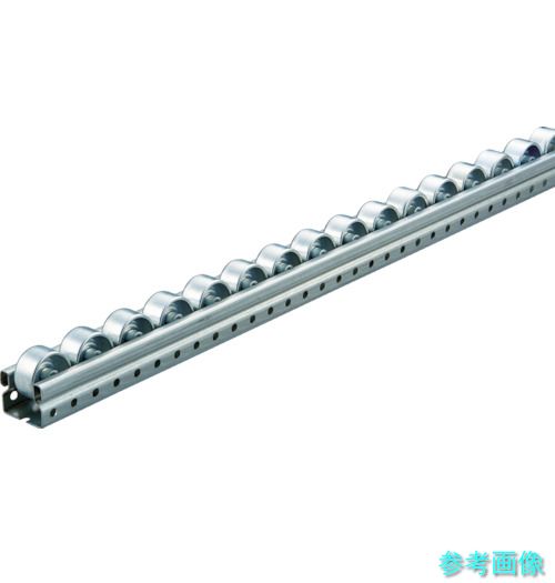 メーカー直送(北海道・沖縄・離島は除く) (TRUSCO) V-3620SB-40-3000 ピッキングラック用SB型スチールホイールコンベヤ Φ36 P40×L3000|イーキカイ 店