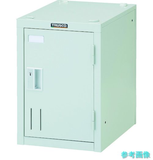製造会社直送(北海道・沖縄・離島は除く) (TRUSCO) SHW1A ミニロッカー 1人用 白いこと 円筒錠式