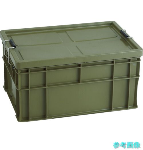 《人間宅送りとどける不可》 TRUSCO T130L-OD 労働者階級容れもの130L OD色