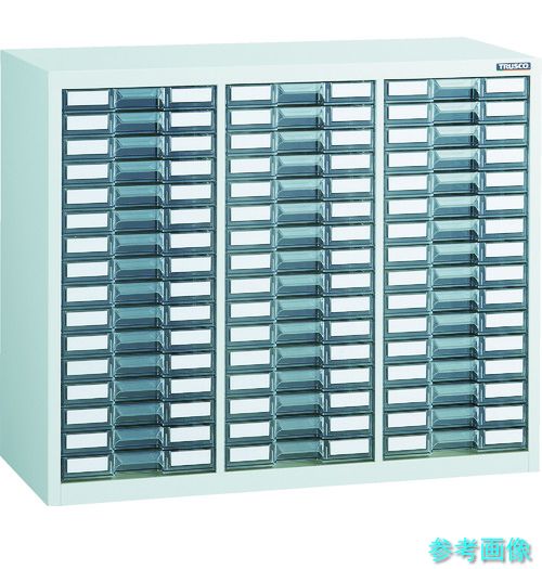 製造会社直送(北海道・沖縄・離島は除く) (TRUSCO) 天使の都市3C16-W 商品目録容れもの 浅型3列16段 W 825X360XH700