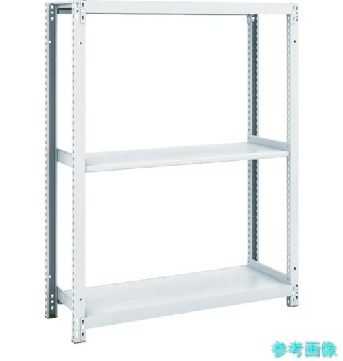 TRUSCO M1-4333 スチールラック M1型抗菌塗装ボルトレス軽量棚900X320XH1200 3段