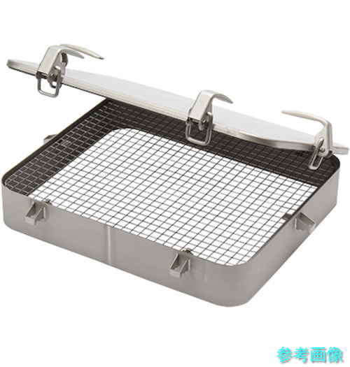 TSUBACO CMD-R4-H-GK つばきワンタッチ窓 オール耐食シリーズ ハイネック 網付ボルト式 500X600 【1個】
