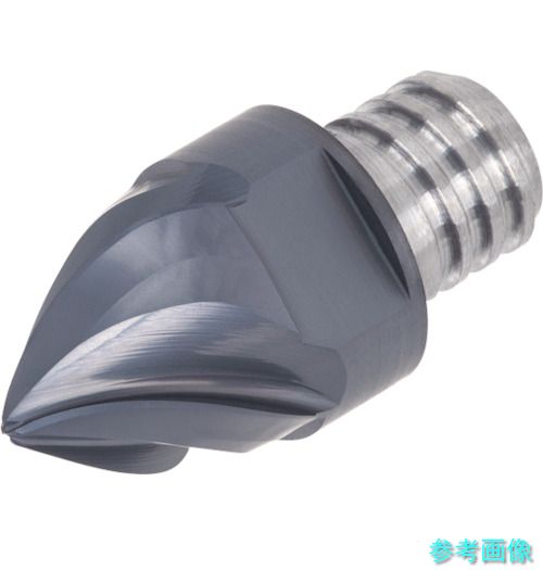 タンガロイ VBO120L09.0R300-4S08(AH715) 5軸加工機向け三次元倣い加工用 バレルヘッドショートタイプ 4枚刃 AH715 【2個】