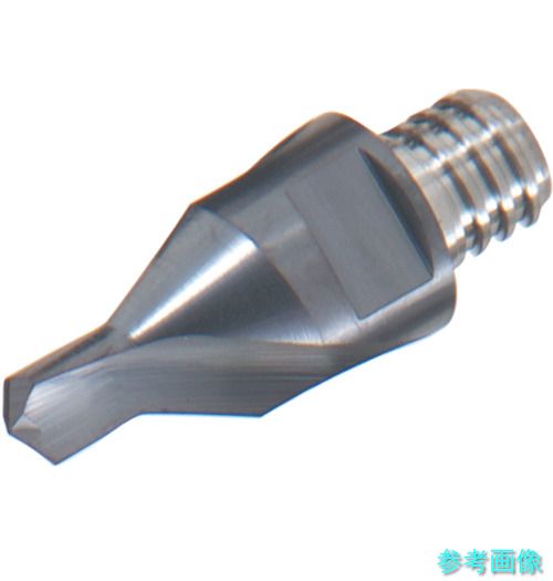 タンガロイ VDP107L1.60A30-02S04(AH725) タング・マイスター用ヘッド 2枚刃 センター穴加工用 VDP AH725 【2個】