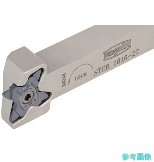タンガロイ STCR1616-27 テトラ・フォース・カット 溝入れ加工用バイト STCR/L-27