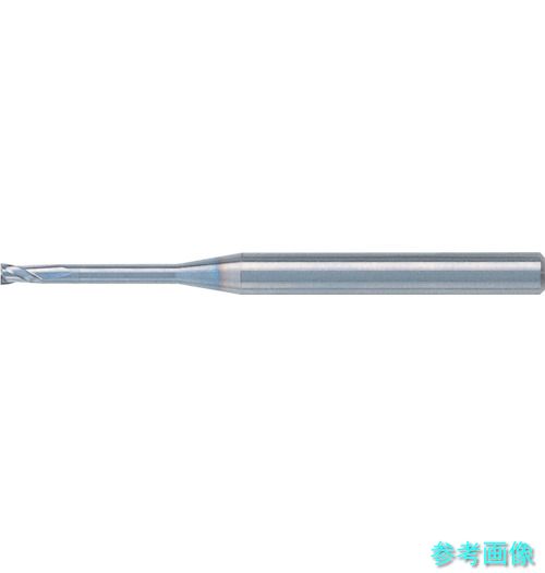 ユニオンツール C-CER20015-0.5 UTコート2枚刃ロングネックスクエアC-CER 外径0.15×有効長0.5×刃長0.15×全長45×シャンク径4 【1本】