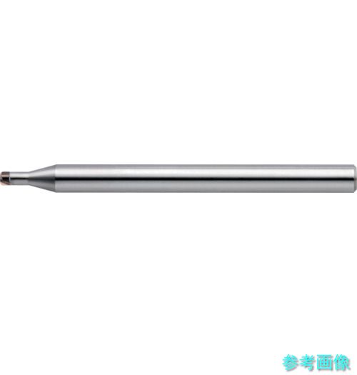 ユニオンツール CBN-LRF2030-050060 2枚刃ハイグレードロングネックラジアス外径3&times;コーナ半径R0.5&times;有効長6&times;刃長0.7&times;全長50｜イーキカイ　店