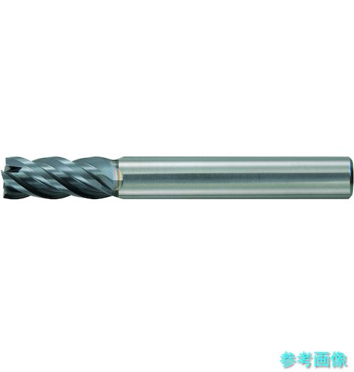 ユニオンツール CZS4043-1100 UTコート4枚刃高能率スクエアエンドミル 外径4.3×刃長11×全長60 【1本】
