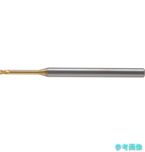 ユニオンツール HLRS4008-02-060 超硬エンドミルHLRS 4枚刃ロングネックラジアス φ0.8×R0.2×有効長6 【1本】