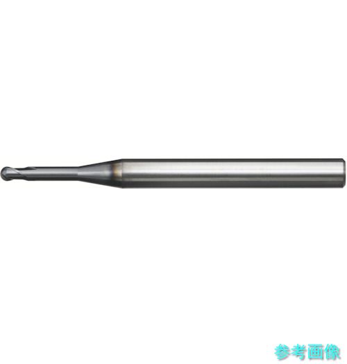 ユニオンツール CSELB2002-030 超硬ロングネックボールエンドミル(2枚刃) R0.1×首下長3 【1本】