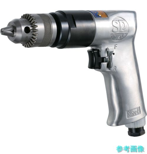 SP SP-1525 エアードリル10mm(正逆回転機構付)