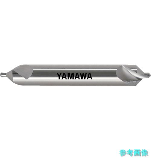 ヤマワ CEQA10 強ねじれ溝JIS A形90° センタ穴ドリル ISO規格 錐径10mm 【1本】