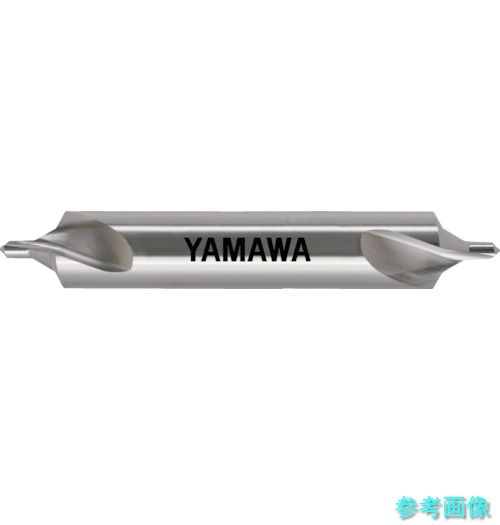 ヤマワ CESB5 強捩じれ溝JIS B形60° 真っただ中穴せん孔機 ISO判定基準 錐径5粍 【1本】 穴あけ工具用アクセサリー-DIY・工具