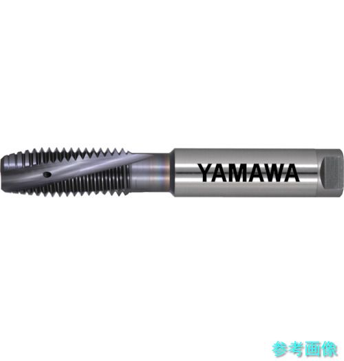 ヤマワ HDISL-M10X1.25 HDシリーズ ドライ加工用通り穴用スパイラルタップ 炭素鋼・合金鋼用 P4 M10×1.25 【1本】