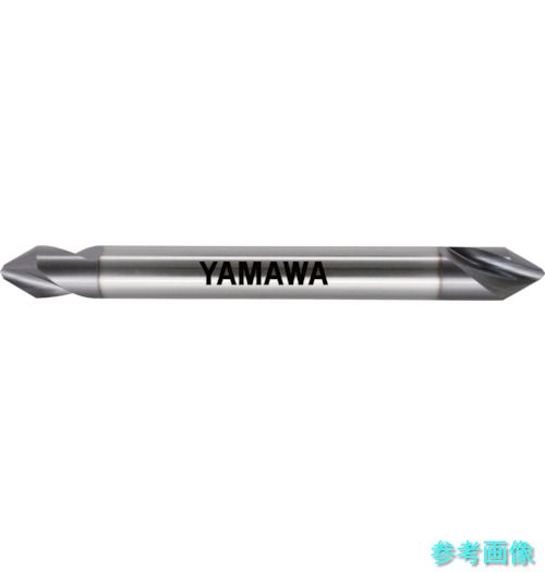 ヤマワ PE-SL-V-L100-8X2.5 ロングシャンクコーティングポイントドリル PE-60° PE-SL V L100 8X2.5X60° 【1本】