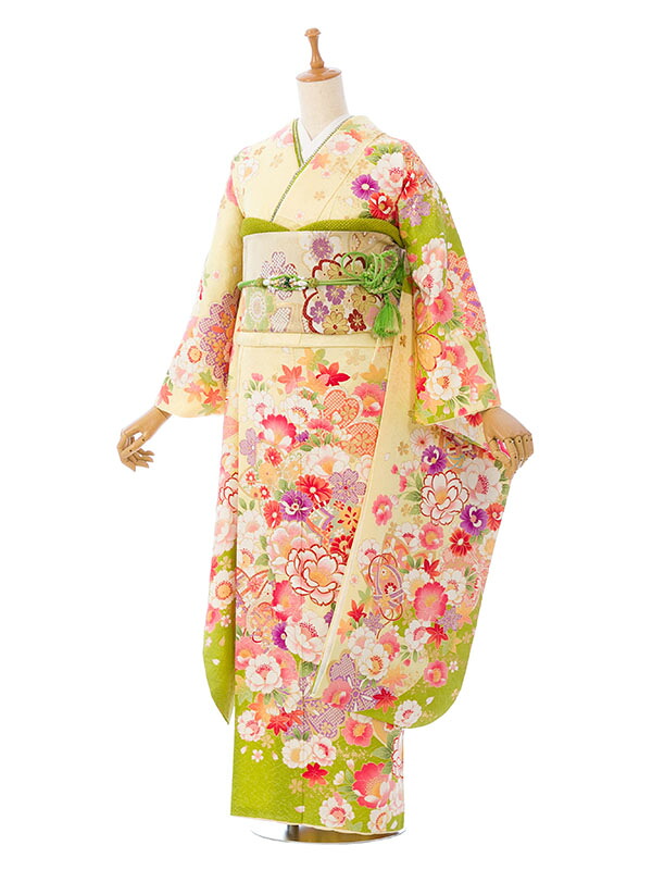 【レンタル】振袖 レンタル【1月】 結婚式 成人式 結納 卒業式 レンタル着物 振袖 貸衣装 フルセット 小物一式つき 振り袖 送料無料 1S1102 45,370円