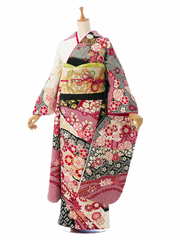 【レンタル】振袖　レンタル【2月～12月】結婚式 成人式 結納 卒業式 レンタル着物 振袖 貸衣装 フルセット 小物一式つき 振り袖 送料無料 1S2663