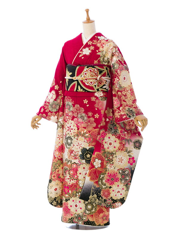 【レンタル】振袖 レンタル【2月~12月】結婚式 成人式 結納 卒業式 レンタル着物 振袖 貸衣装 フルセット 小物一式つき 振り袖 送料無料 1S1002|e-きものレンタル 店