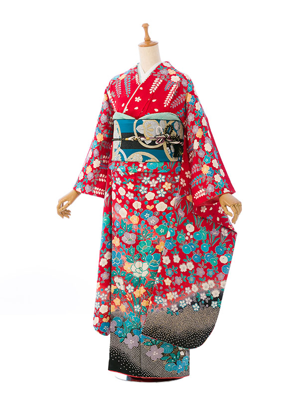 楽天市場】【レンタル】振袖 成人式 |1月| 《身長148cm〜160cm