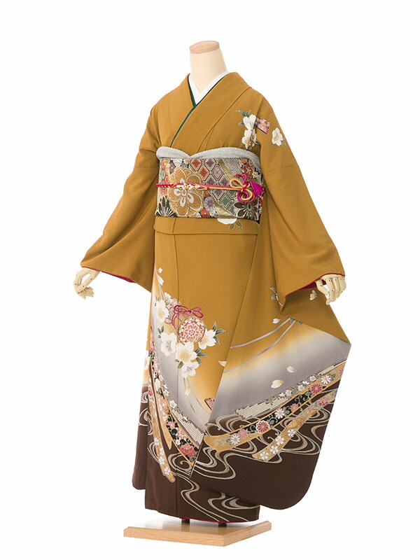 【レンタル】振袖 レンタル【1月】 結婚式 成人式 結納 卒業式 レンタル着物 振袖 貸衣装 フルセット 小物一式つき 振り袖 送料無料 4S570