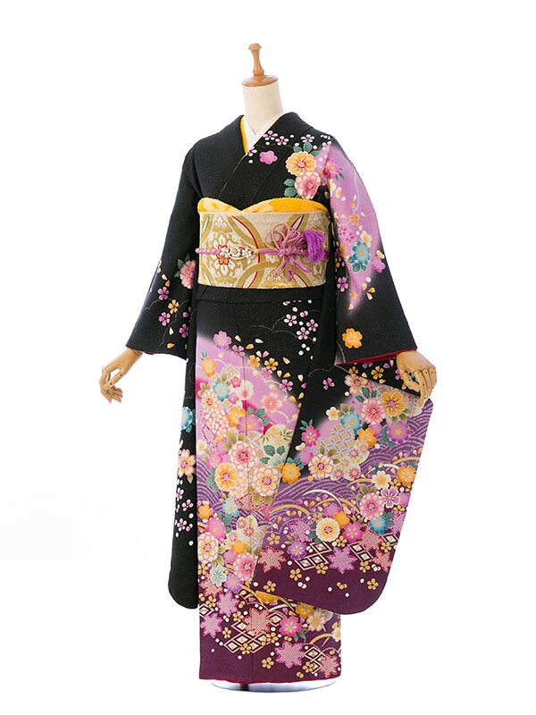 【レンタル】振袖 レンタル【1月】 結婚式 成人式 結納 卒業式 レンタル着物 振袖 貸衣装 フルセット 小物一式つき 振り袖 送料無料 5S781
