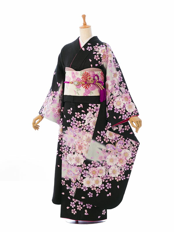 【レンタル】振袖　レンタル【2月～12月】結婚式 成人式 結納 卒業式 レンタル着物 振袖 貸衣装 フルセット 小物一式つき 振り袖 送料無料 6S076