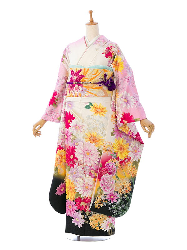 【レンタル】振袖 レンタル【1月】 結婚式 成人式 結納 卒業式 レンタル着物 振袖 貸衣装 フルセット 小物一式つき 振り袖 送料無料 7S573