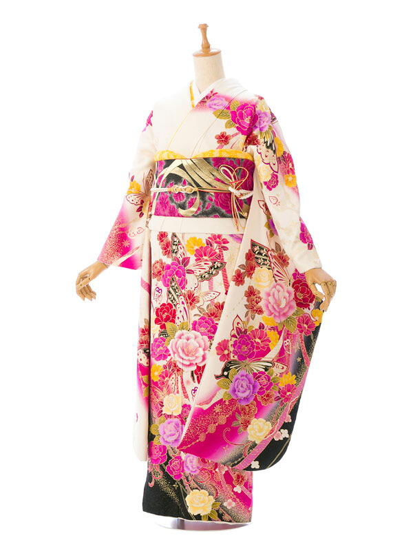 【レンタル】振袖　レンタル（2月～12月）結婚式 成人式 結納 卒業式 レンタル着物 振袖 貸衣装 フルセット 小物一式つき 振り袖 送料無料 7S650