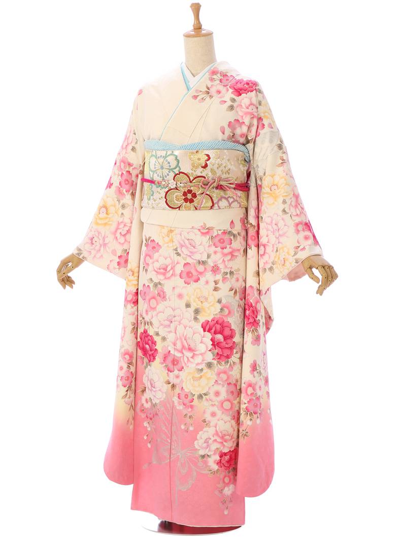 【レンタル】振袖レンタル |1月| 結婚式 成人式 結納 卒業式 レンタル着物 振袖 貸衣装 フルセット 小物一式つき 振り袖 送料無料 新品足袋プレゼント 7S485