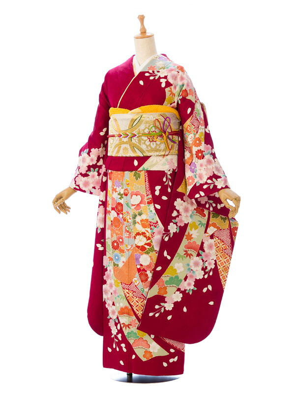 【レンタル】 振袖レンタル |1月| 結婚式 成人式 結納 卒業式 レンタル着物 振袖 貸衣装 フルセット 小物一式つき 振り袖 送料無料 新品足袋プレゼント 5s604|e-きものレンタル 店