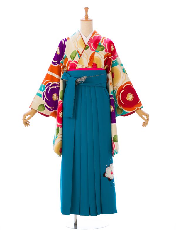 【レンタル】卒業袴 卒業式 袴 レンタル アンティークレトロ 和モダン 小物一式つき 新品足袋プレゼント 代引き手数料無料 JAPAN STYLE 専門学生 大学生 R0128C_E-H211-24-10