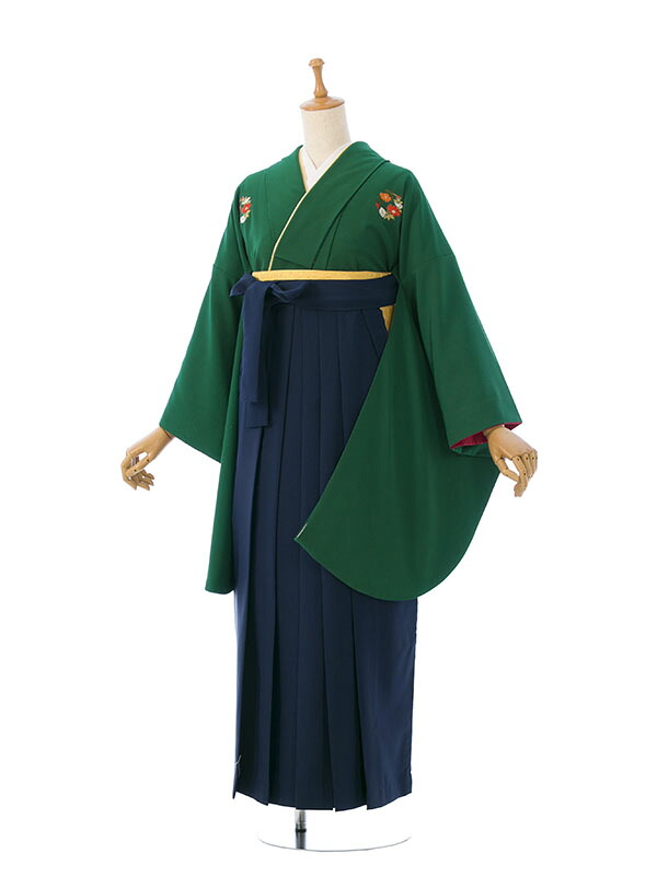 【レンタル】卒業式 レンタル 女 フルセット 女性 袴セット レトロモダン はかま 着物セット 和服 大学 レディース 卒業袴 卒業袴 卒業式袴セット 袴セット 大学生 レンタル袴 袴レンタル 卒業袴セット 新品足袋プレゼント 代引手数料無料 R415 HDL0415