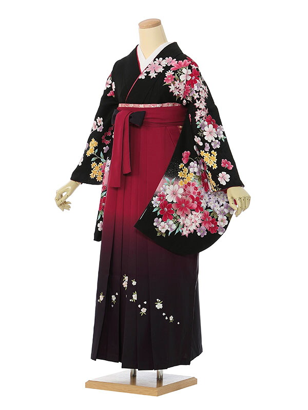 【レンタル】卒業式 レンタル 女 フルセット 女性 袴セット レトロモダン はかま 着物セット 和服 大学 レディース 卒業袴 卒業袴 卒業式袴セット 袴セット 大学生 レンタル袴 袴レンタル 卒業袴セット 新品足袋プレゼント 代引手数料無料 R1103A_E-H012-25-5
