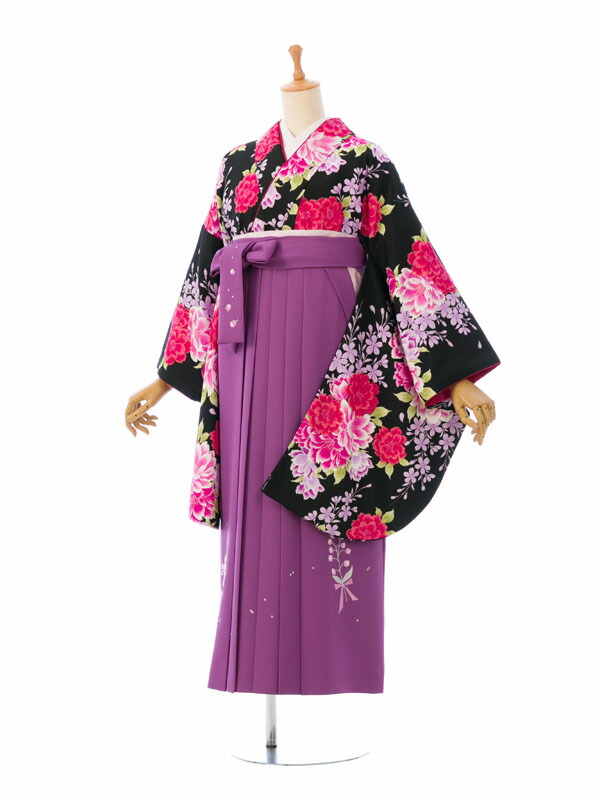 【レンタル】卒業式 レンタル 女 フルセット 女性 袴セット レトロモダン はかま 着物セット 和服 大学 レディース 卒業袴 卒業袴 卒業式袴セット 袴セット 大学生 レンタル袴 袴レンタル 卒業袴セット 新品足袋プレゼント 代引手数料無料 R1313 H80-24-1