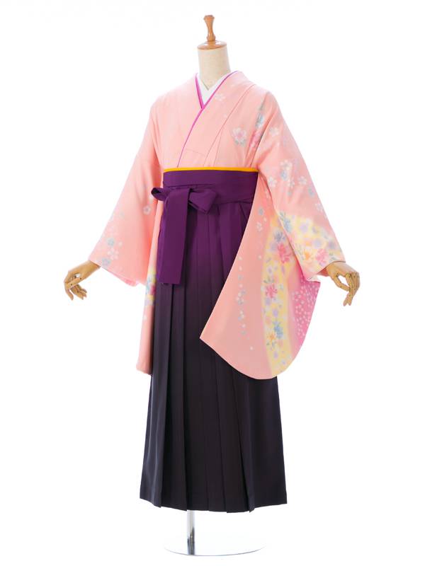 【レンタル】レンタル袴 着物 卒業袴 貸衣装 貸衣裳 女袴 袴 レンタル 送料無料 ☆新品足袋プレゼント☆ 女袴/着物レンタル 卒業袴セットレンタル r951_e-h054-25-13
