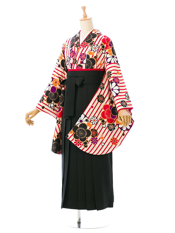 【レンタル】レンタル袴 着物 卒業袴 貸衣裳 女袴 袴 レンタル 新品足袋プレゼント 女袴/着物レンタルR1318_HDL1318 2.4